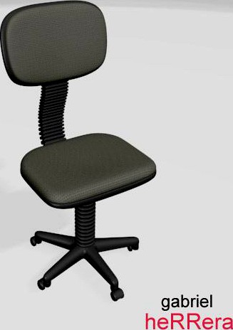 Desk Chair2 3D Model
