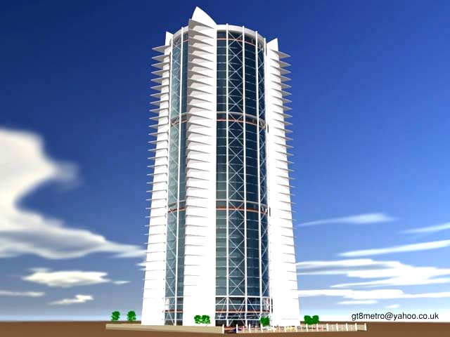 Office_Complex 3D Model