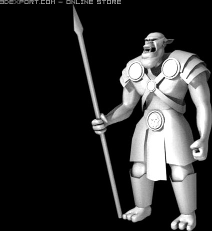 Orc 3D Model