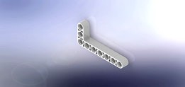 NXT lego - L shaped beam