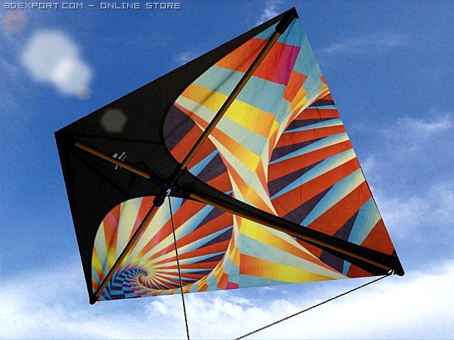 Kite 3 3D Model