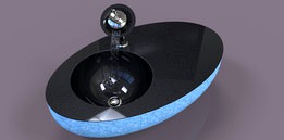 stone modern sink