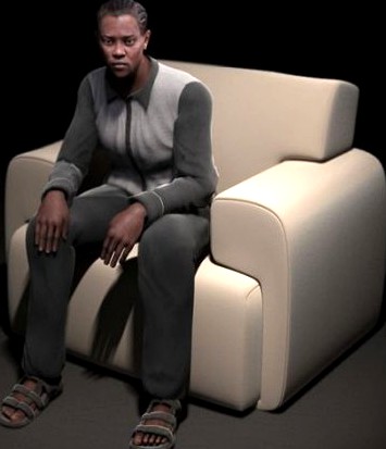 Male 02 3dpeople vol 02 v2 3D Model