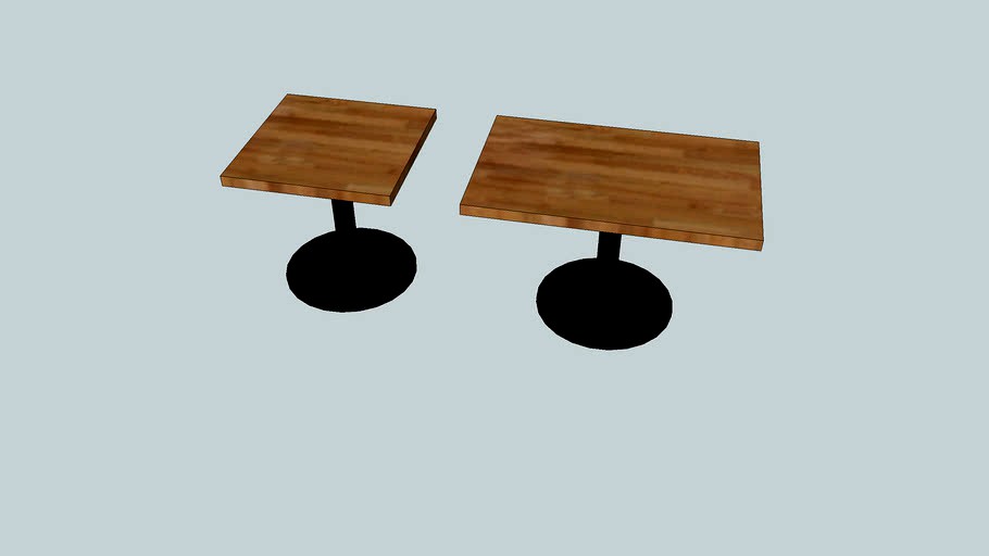 Reclaimed wood restaurant tables