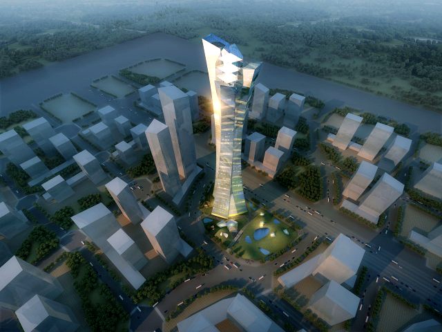 City Big Cityscape High028 3D Model