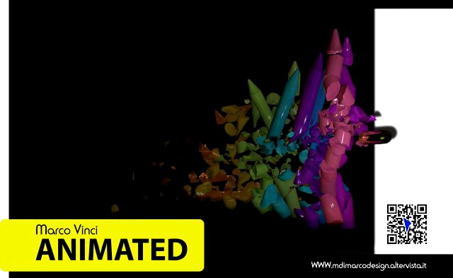 Color Shot  ANIMATED  Marco Vinci 3D Model