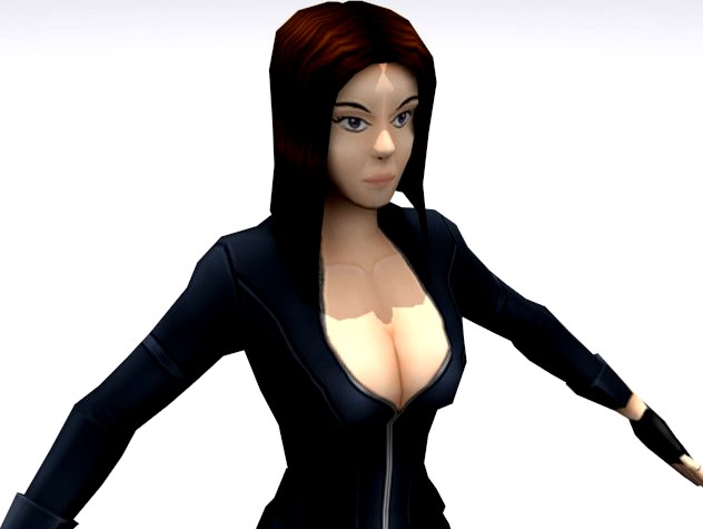 Agent Three 3D Model
