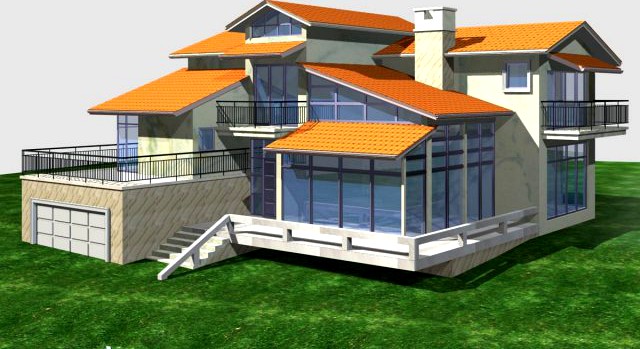 Villa 115 3D Model