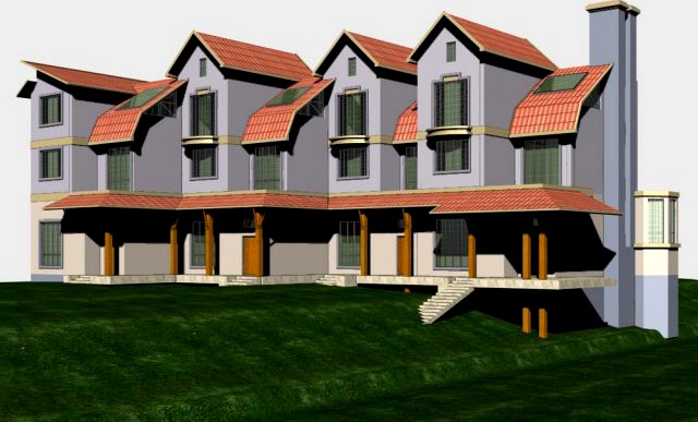 Villa 171 3D Model