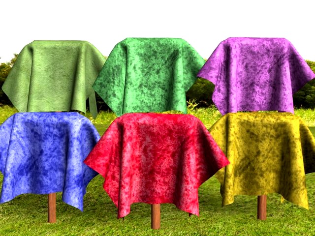 Cloth 6Pack 4 3D Model