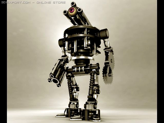 War robot 3D Model