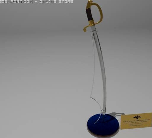Sabre 3D Model