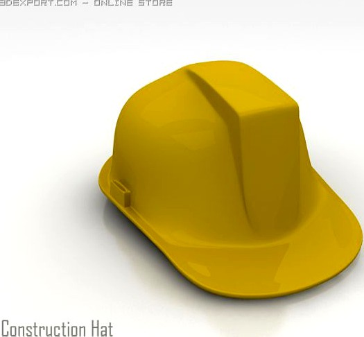 Consturction Hat 3D Model