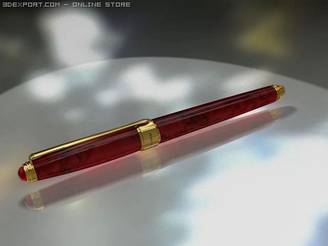 Enzo Varini Fountain Pen 3D Model