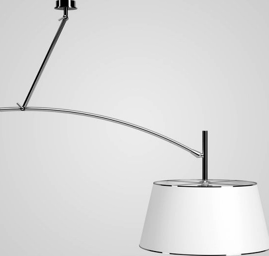 CGAxis Ceiling Lamp 05 3D Model