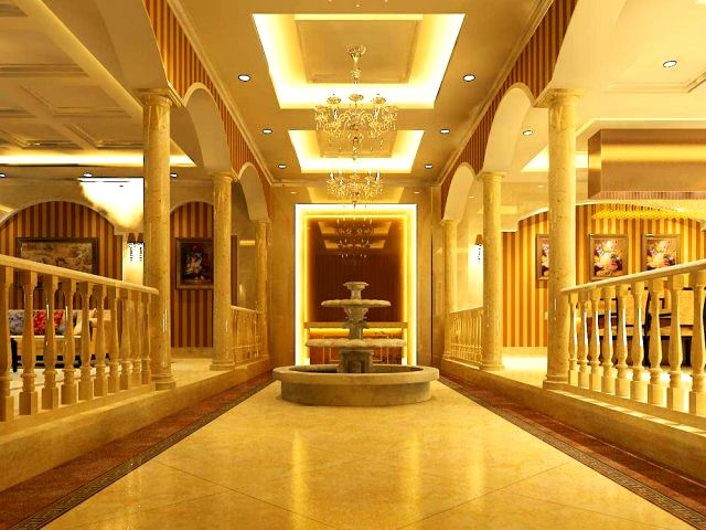 Corridor Spaces 001 3D Model