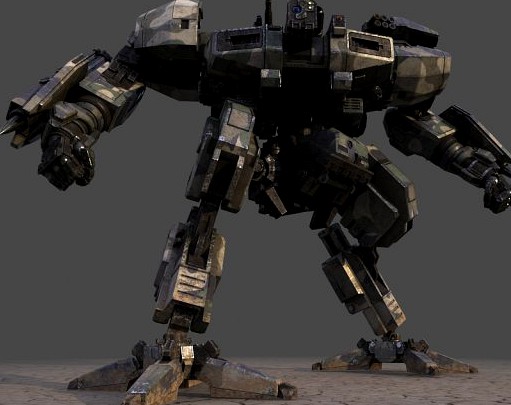 Robot F 3D Model