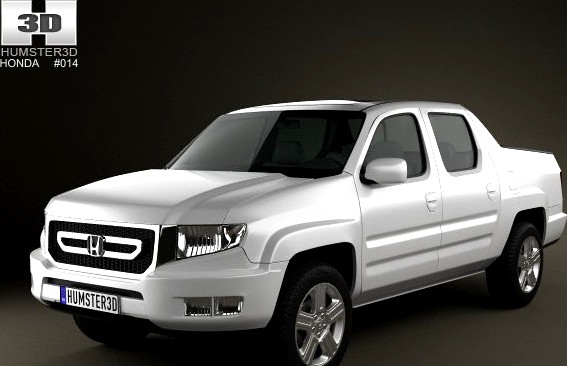 Honda Ridgeline 2009 3D Model