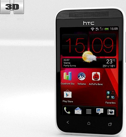 HTC Desire 200 3D Model