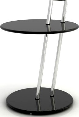 Occasional Table round 3D Model