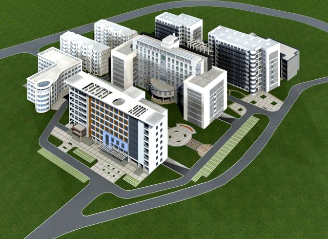 Architecture 350 3D Model