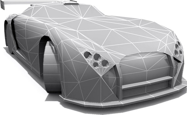 TVR Cerbera Speed 12 GT1  Base 3D Model