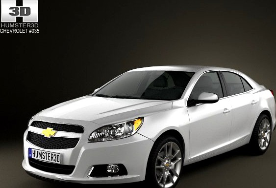 Chevrolet Malibu ECO 2013 3D Model