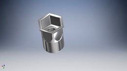 Bralo Nut Rivet M6, 3D CAD Model Library