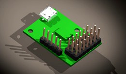 Micro Maestro 6-channel USB servo controller