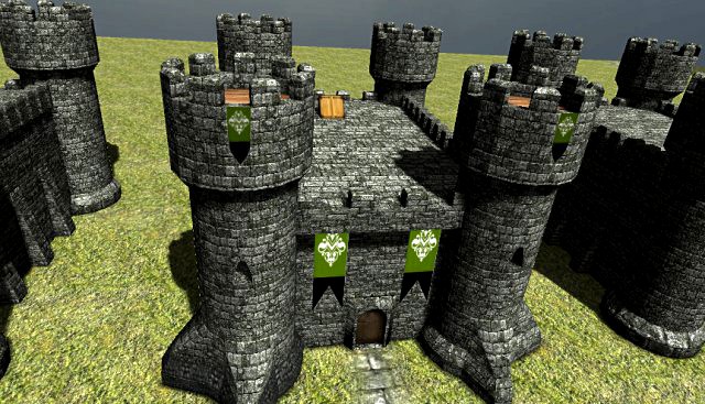 Castle keep 3D Model