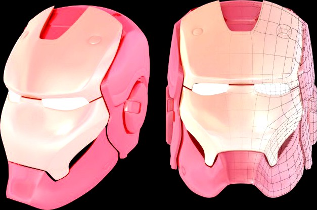 Iron Man helmet 3D Model