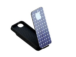 solar backup battery case