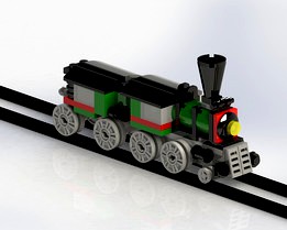 Lego Train _ Trem de Lego