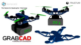 Generate Quadcopter Frame Ultra - 7,73g