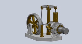 Beamer Stirling Engine