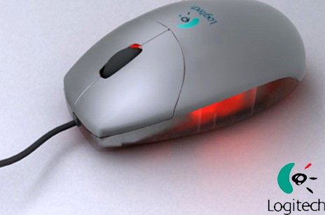 Mouse Logitech 3D Model