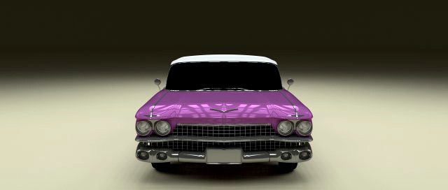 1959 Cadillac Eldorado 62 Series Convertible 3D Model