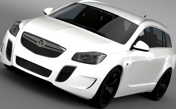 Vauxhall Insignia VRX Sports Tourer 2013 3D Model