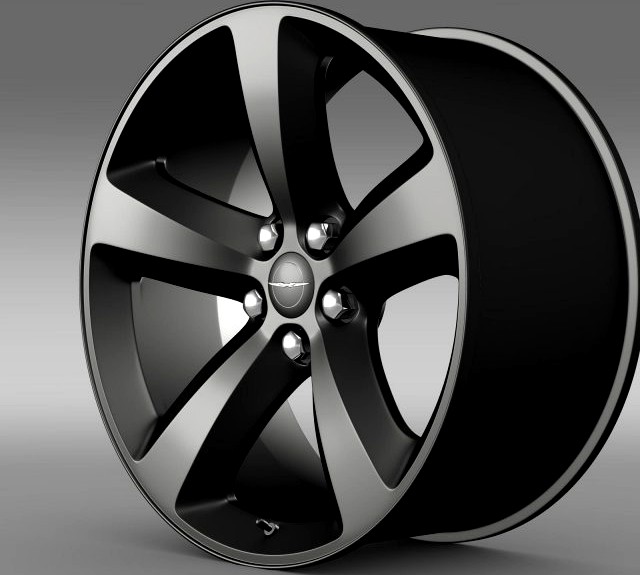 Chrysler 300S  rim 3D Model