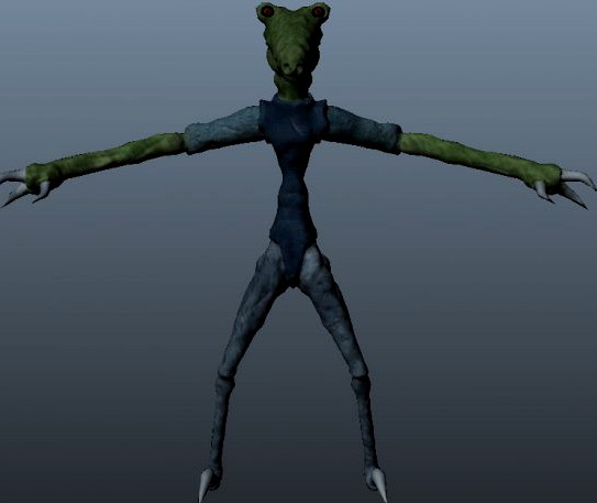 Alien 3D model 3D Model