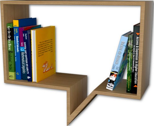 Download free Bookshelf Comment 3D Model