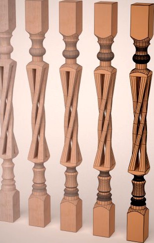 Baluster 3D Model