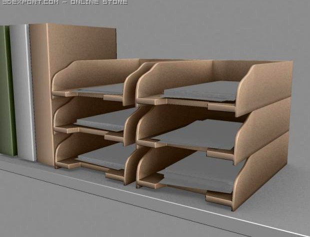 Office Cubicle Pack 3D Model