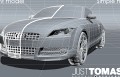 Audi TT 2008 3D Model
