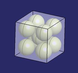 Puts a sphere in an cube