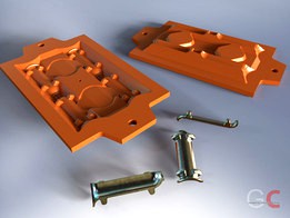 Match plate for sand casting 03