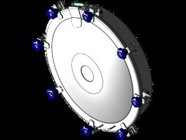 ZORZINI 8V/600/B Manway