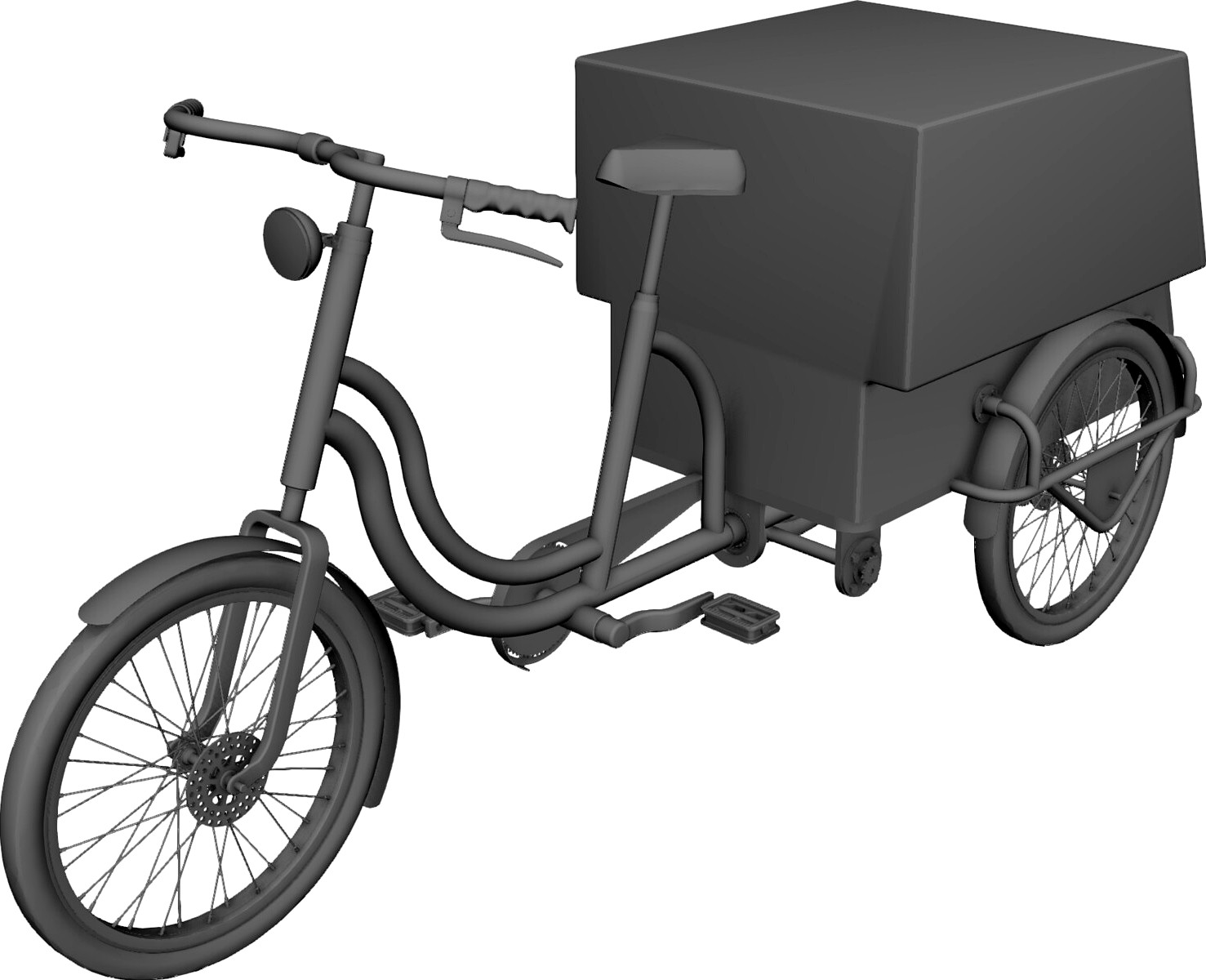 TriCycle 3D CAD Model