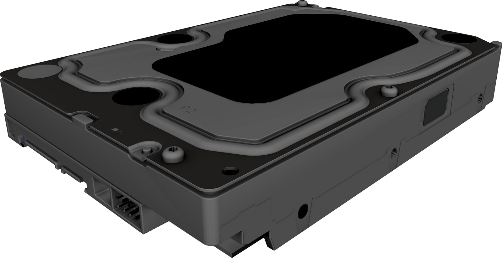 WD Caviar Black HDD 3D CAD Model