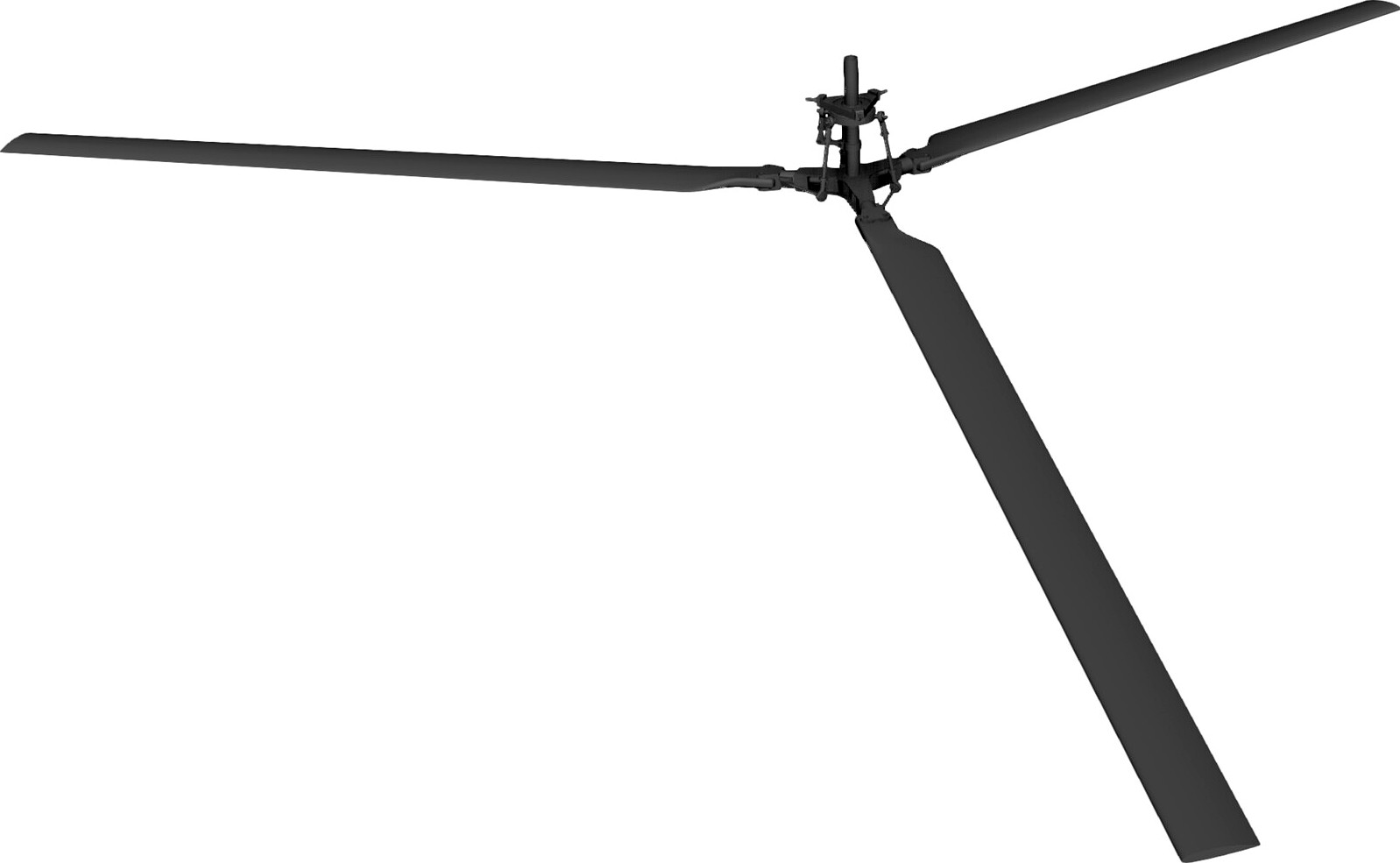Helicopter Rotor 3D CAD Model